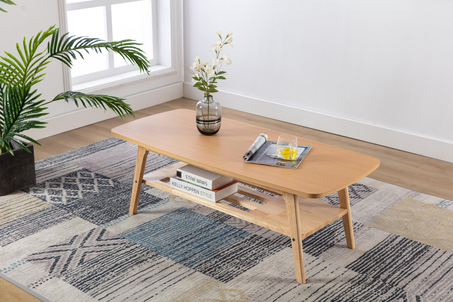 Bahama Oak Coffee Table - Natural Light Oak