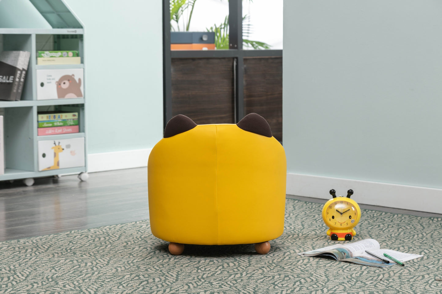 Cat Kids Chair - Yellow