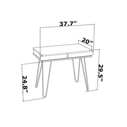 Nova Steel Frame Contemporary Desk