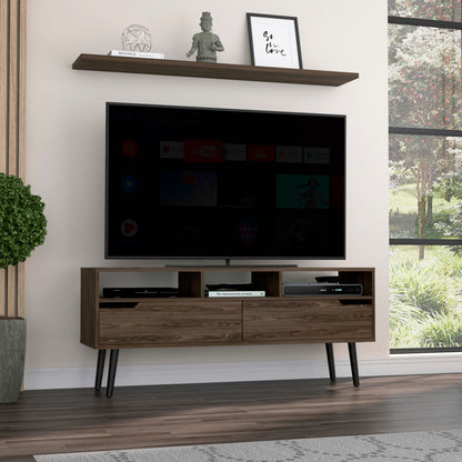 Oslo TV Stand - Dark Walnut