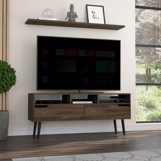 Oslo TV Stand - Dark Walnut