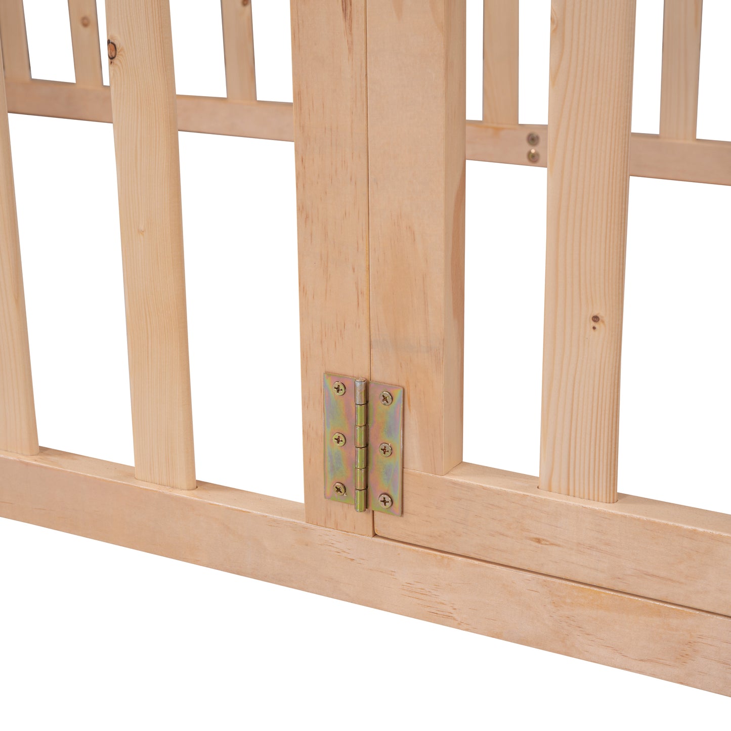 Nature's Haven Twin Wood Floor Bed Frame