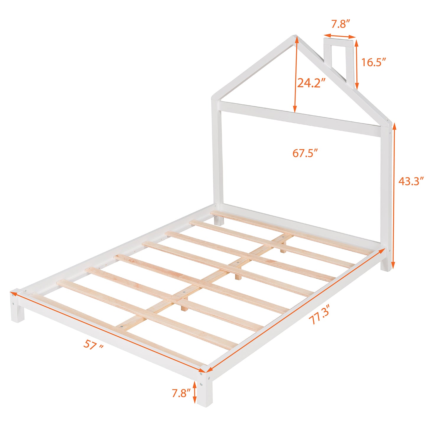 Dream Haven White House Bed