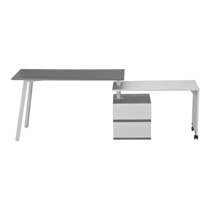 Rotating Ergo Desk - Grey