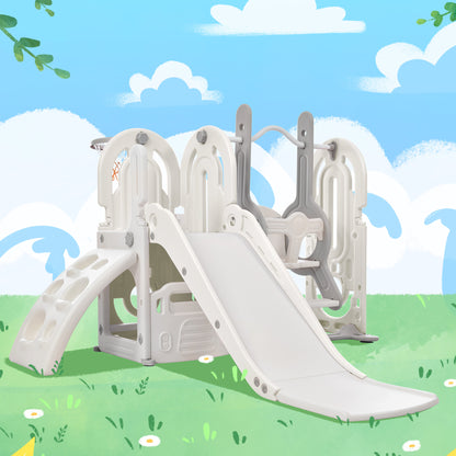 Playground Toddler Slide and Swing Set - Blue