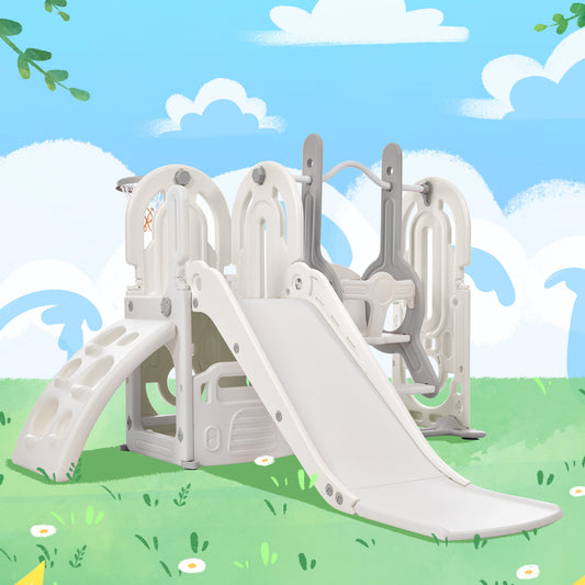 Playground Toddler Slide and Swing Set - Blue