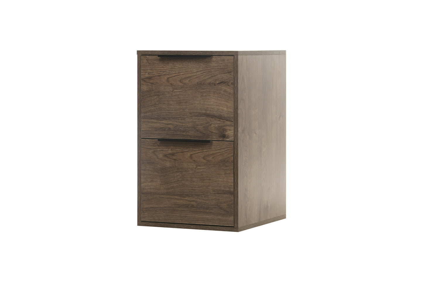 Wood Filing Cabinet - Grey