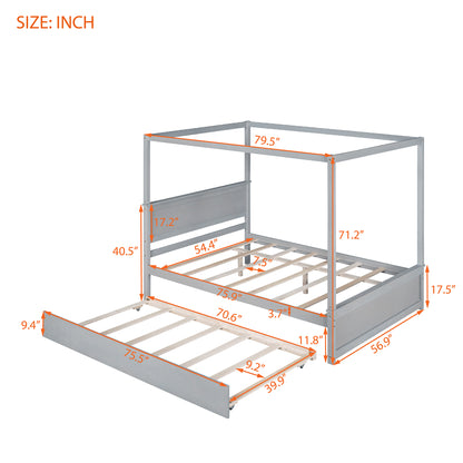 Elegant Dreams Canopy Bed