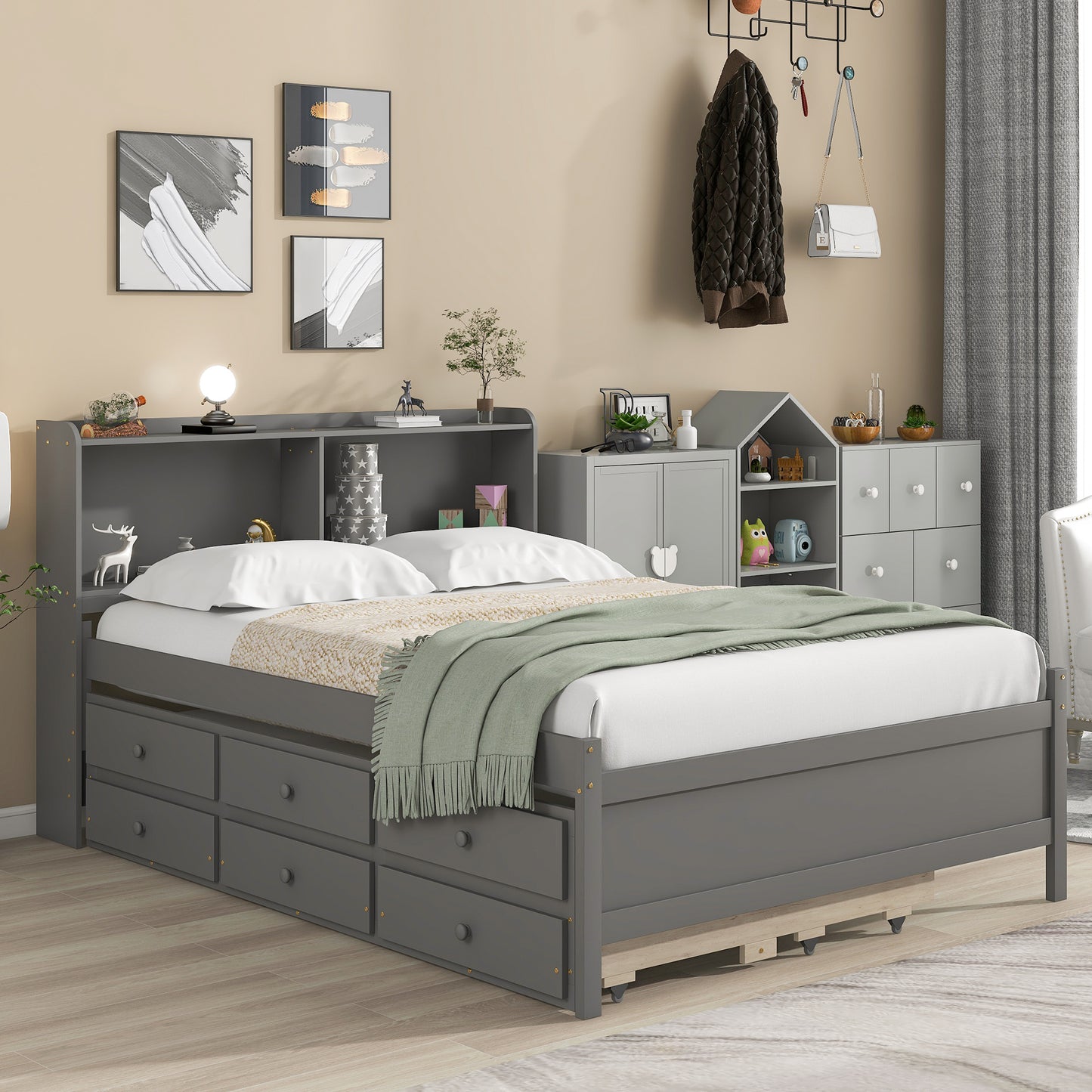 Gray Haven Bed