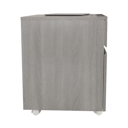 TechLock Grey File Cabinet