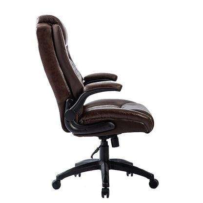 Thought Executive Leather Office Chair - Brown