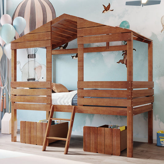 Woodland Dreams Twin Loft Bed