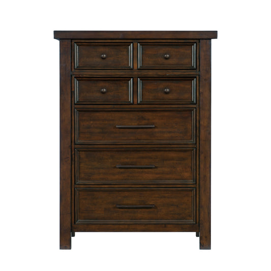 Classic Bedroom Brown Finish Dresser