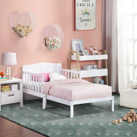 Dreamy Nest Toddler Bed - White