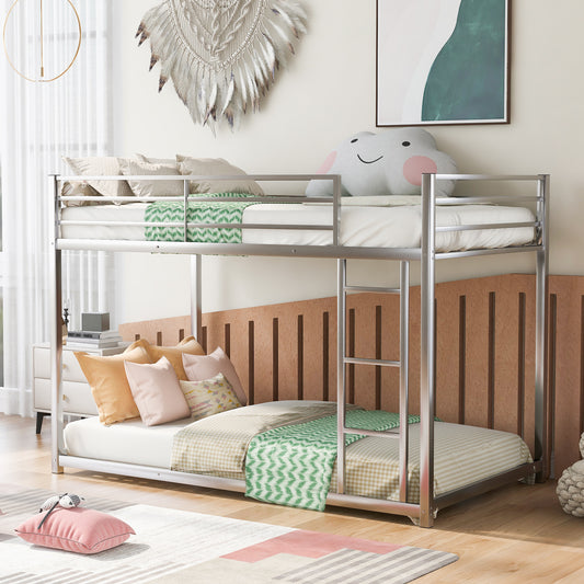 Silver Skyline Twin Bunk Bed