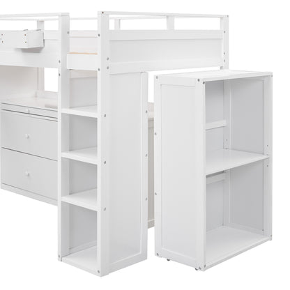 Fortuna Loft Bed - Twin