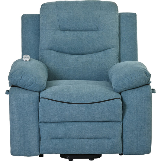 Celestial Power Lift Massage Recline Chair - Blue