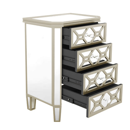 Golden Reflections 4-Drawer Chest