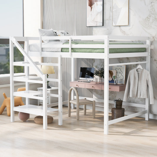 Elevate & Organize Loft Bed