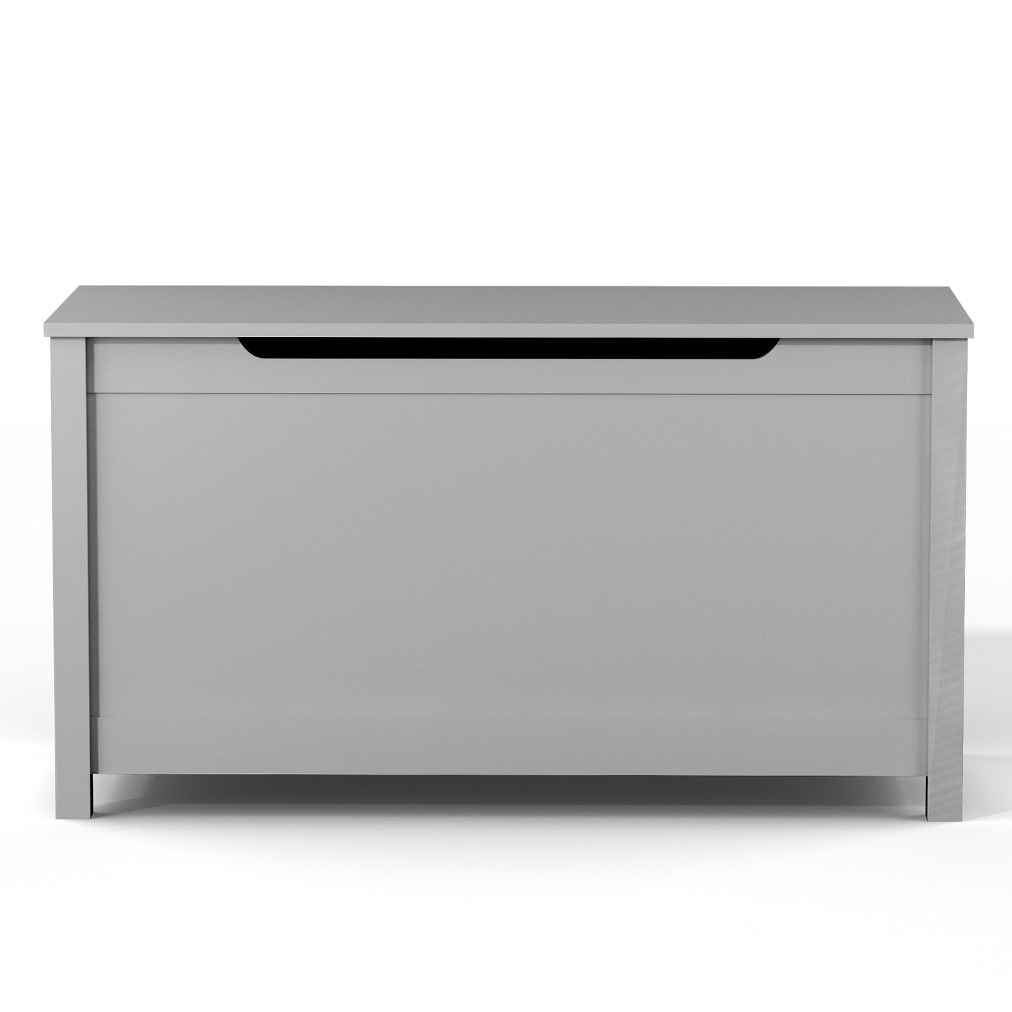 Kids Wooden Toy Box Storage - Grey