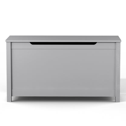 Kids Wooden Toy Box Storage - Grey