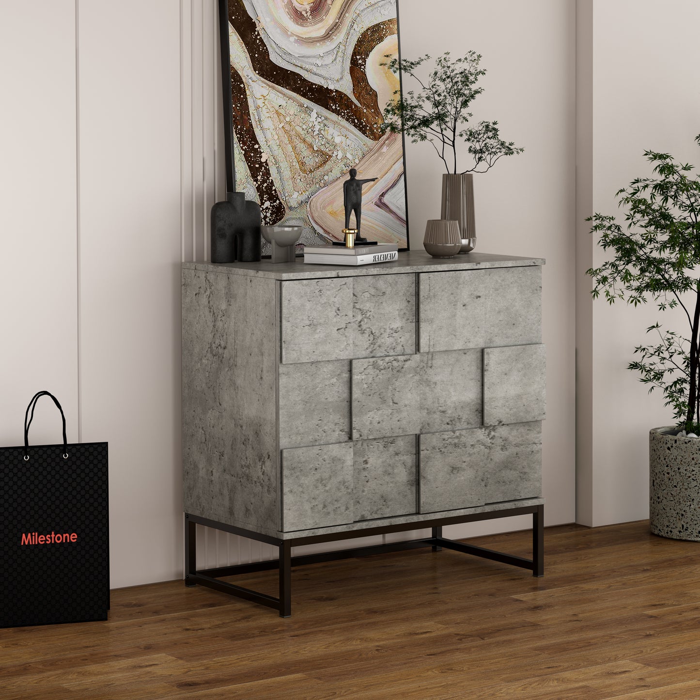 Urban Retreat Cabinet - Grey