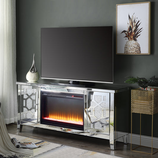 Cozy Station II TV Stand  With Fireplaces