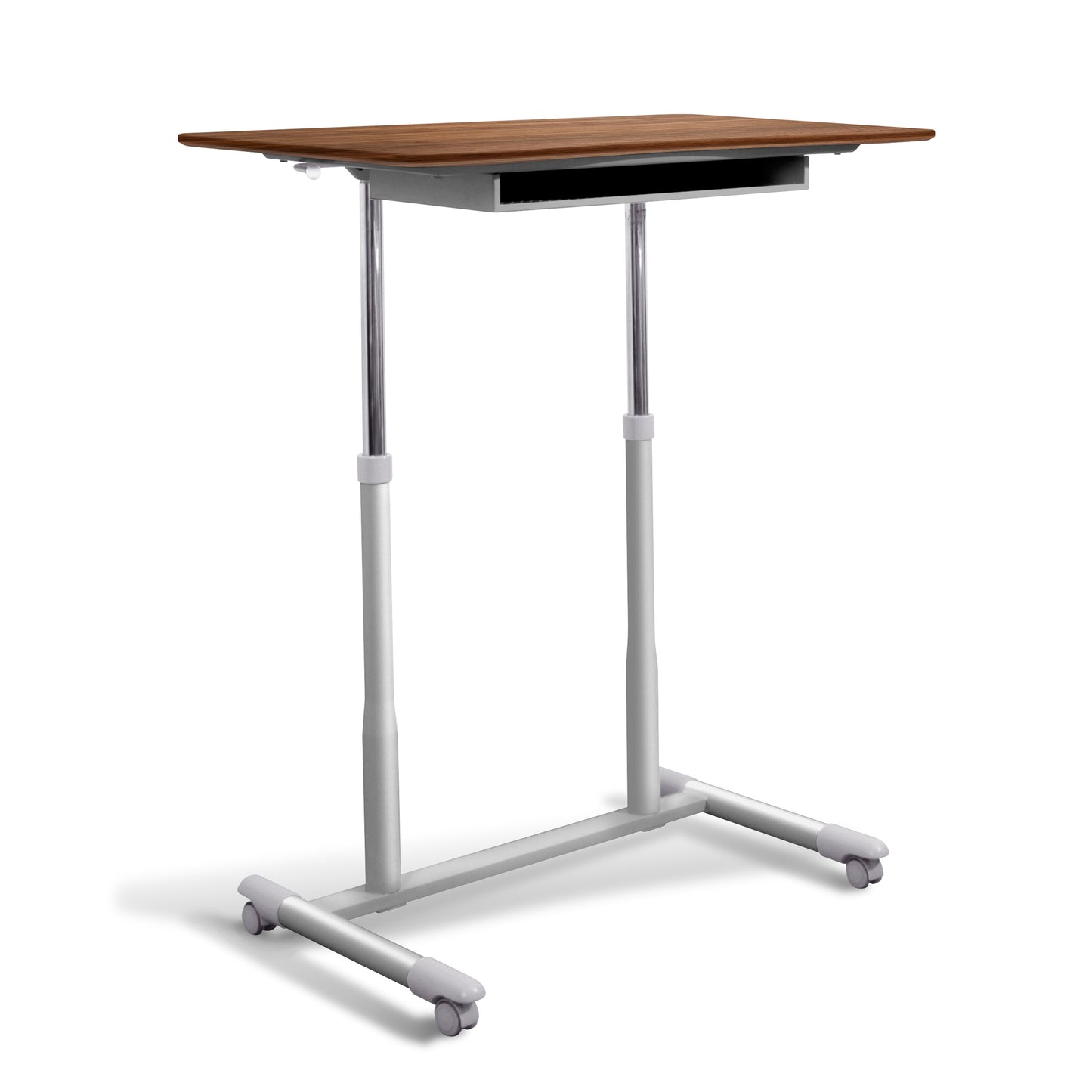 Adjustable Standing Desk - Dark Walnut