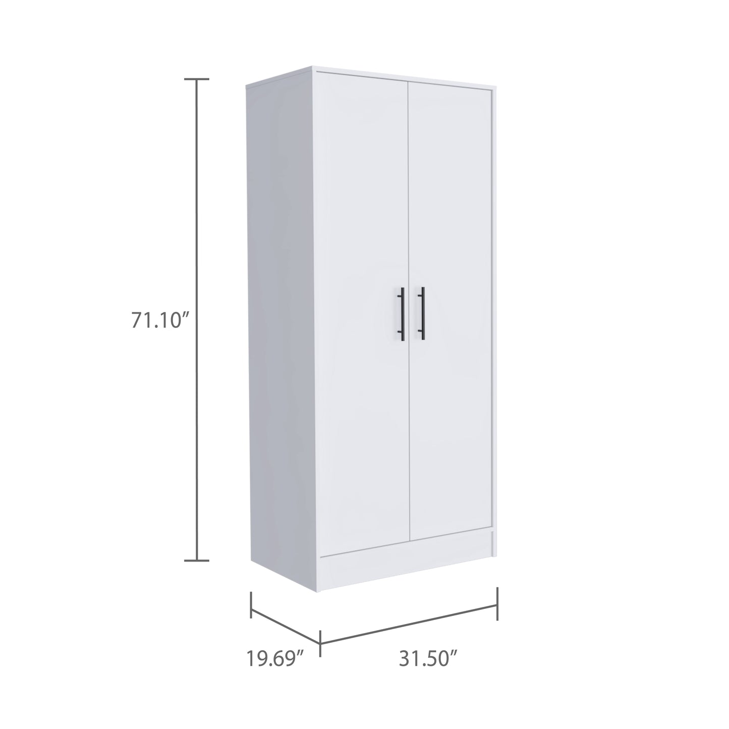 Conway Armoire - White