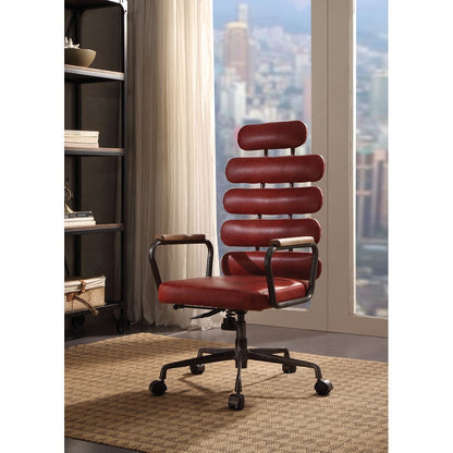 Luxe Crimson Executive Chair