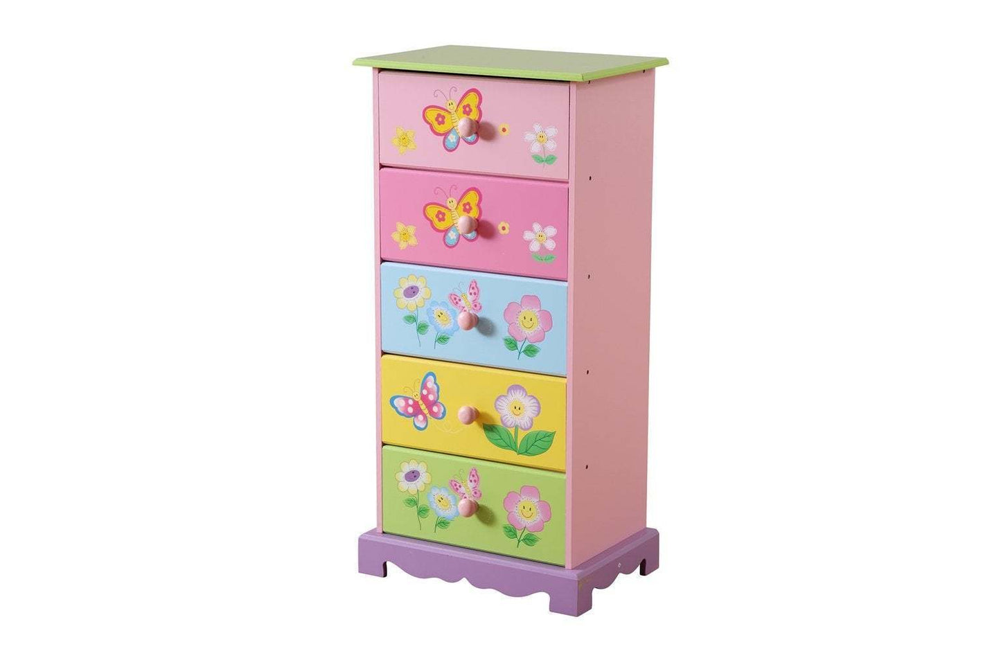 Fairyland Kids 5 Drawer Dresser