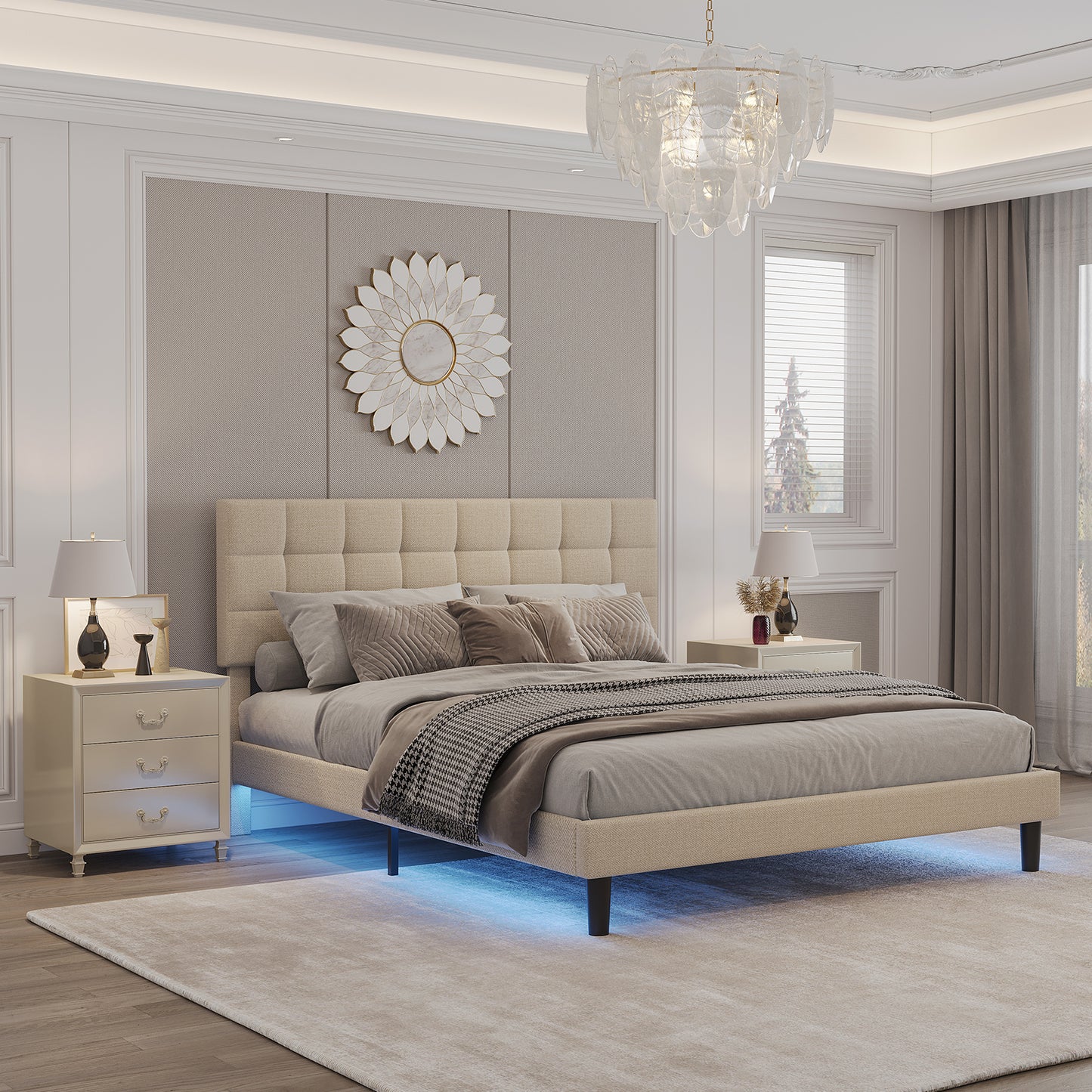 LuxeLinen Illumina Bed