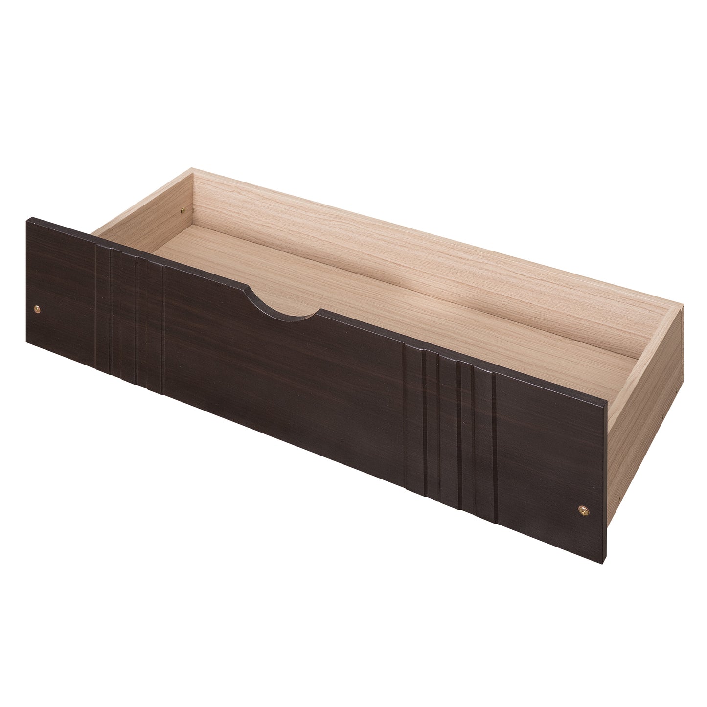 Lex Full Size Wooden Daybed with Twin Size Trundle - Espresso