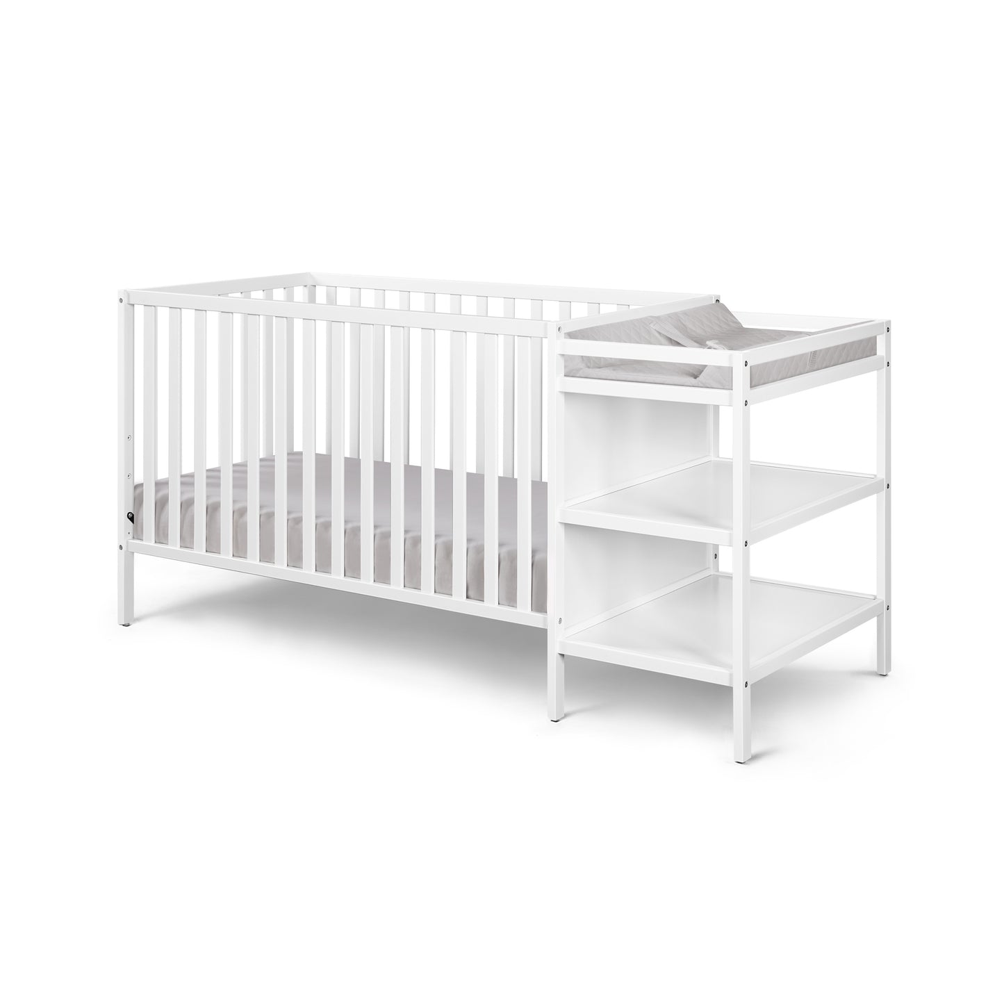 Pure Haven 3-in-1 Convertible Crib and Changer Combo