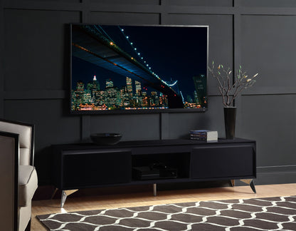 Raceloma TV stand with LED Lights - Black