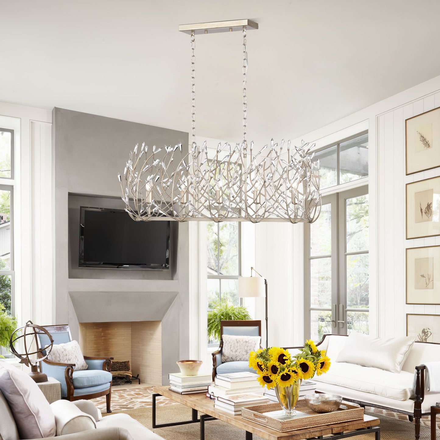 Elegant Glow Pendant Chandelier