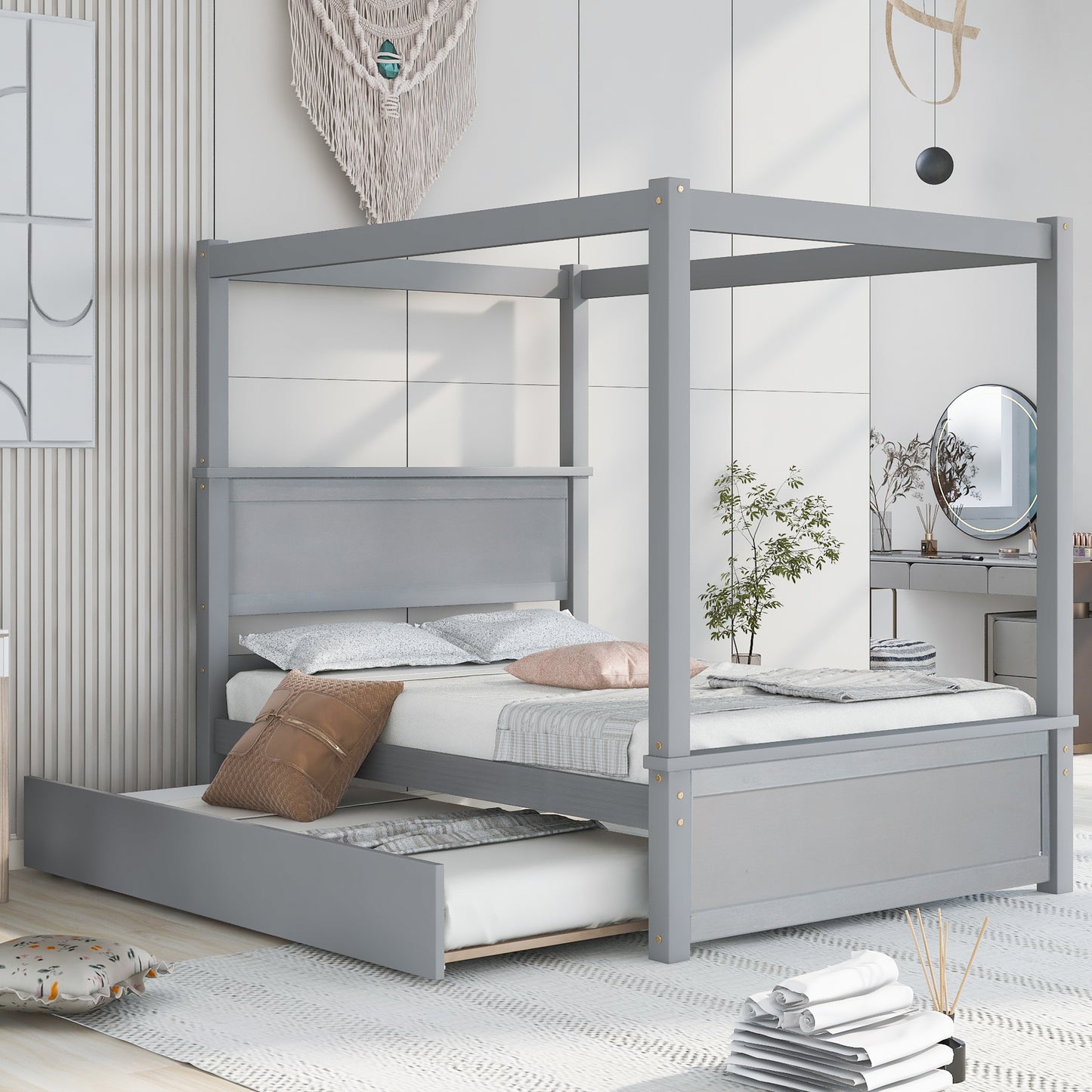 Elegant Dreams Canopy Bed