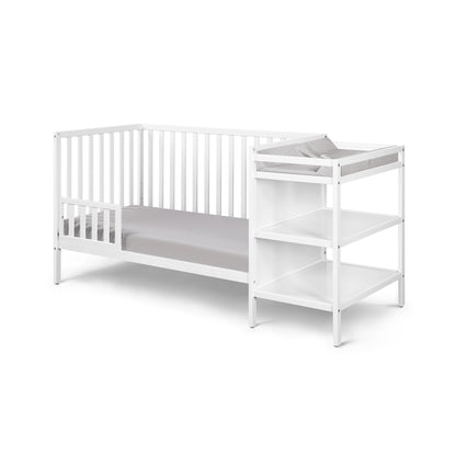 Pure Haven 3-in-1 Convertible Crib and Changer Combo