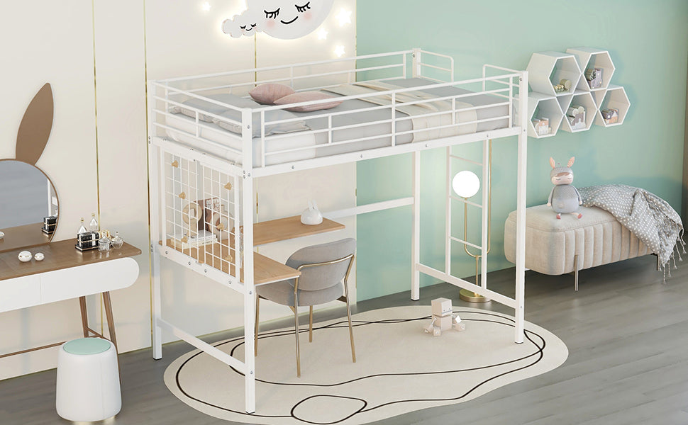 Workstation Loft Bed - Twin