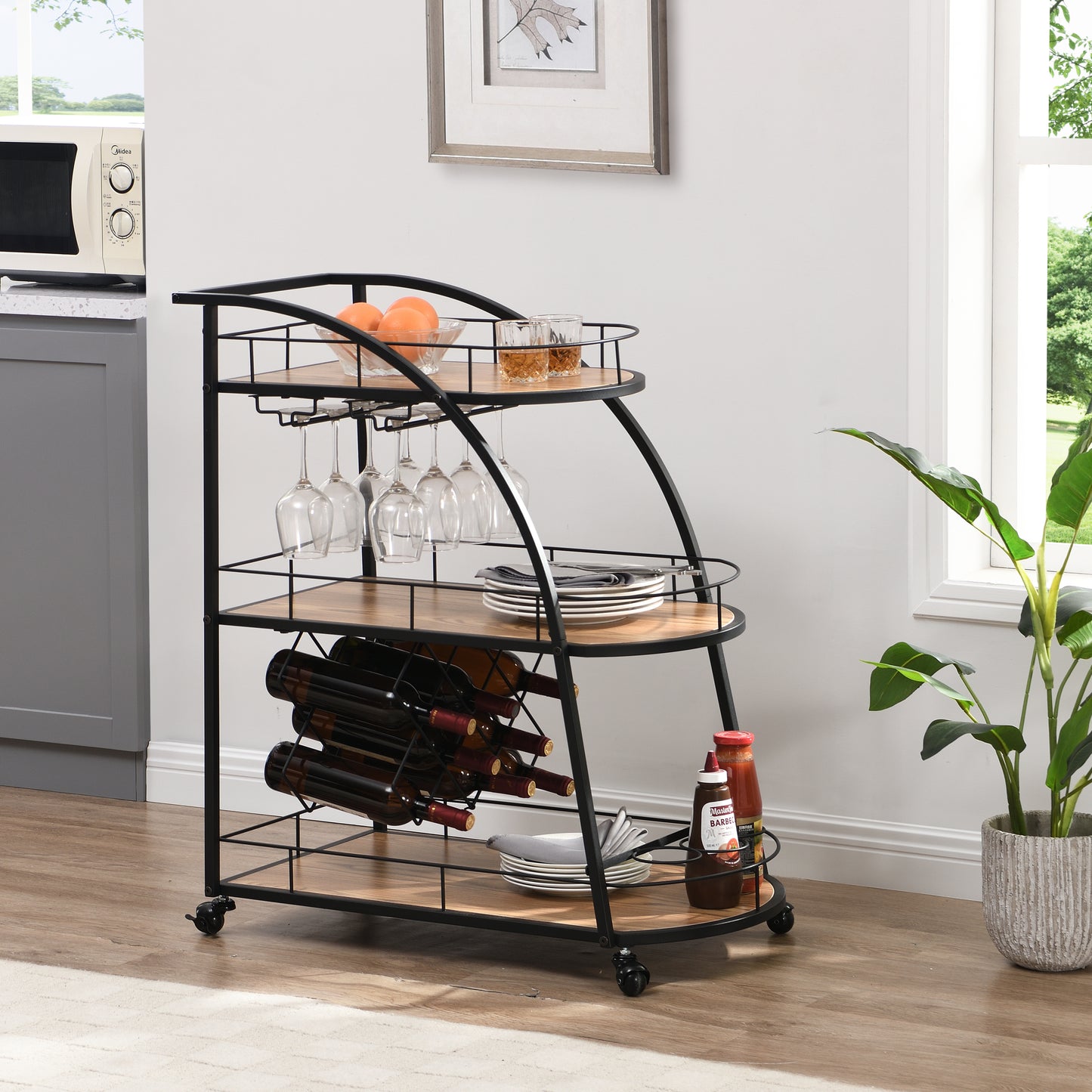 Harmony Hub Wine Cart