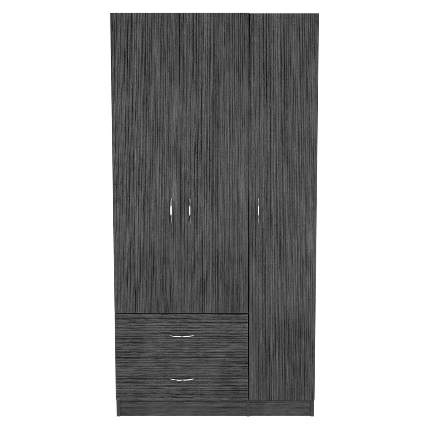 Watson 2-Drawer 3-Door Armoire - Smokey Oak