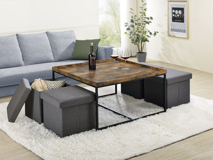 Vinny 5 Piece Coffee Table Set