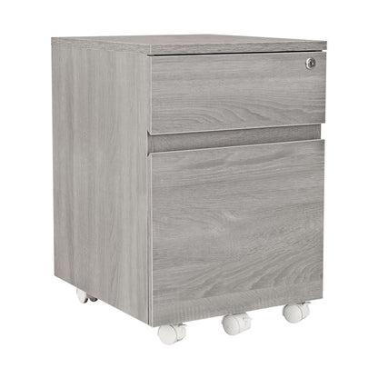 TechLock Grey File Cabinet