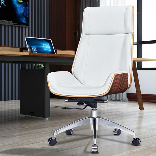 Peacey Office Chair - White