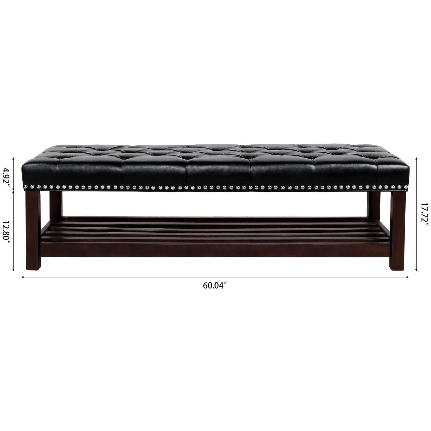 Woodland Retreat Bench - Black