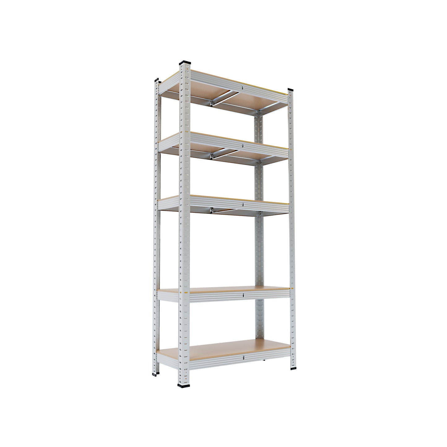 Silver Max Storage 5-Tier Utility Shelves - S