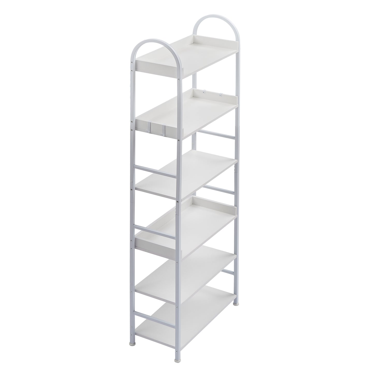 Tall Tower Bookcase - White