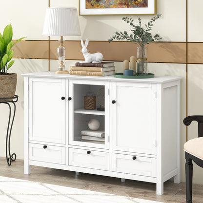 Elegant Living Console - 44.9'' Accent Cabinet with Doors and Drawers