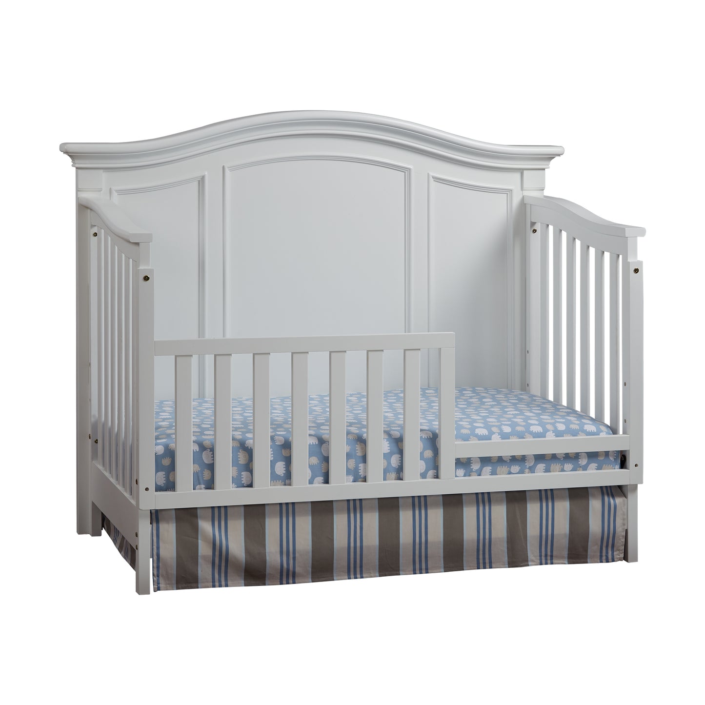 Bless 4-in-1 Convertible Crib - White