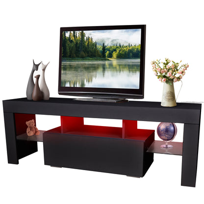 Elevate TV Stand: Modern Media Console with Storage